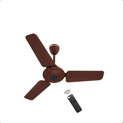 atomberg Ikano 900mm BLDC Ceiling Fan with Remote | BEE 5 star | High Air Delivery | LED Speed Indicator | Low Noise | Timeless Design with Power Saving | 3 Year Warranty | Gloss Brown
