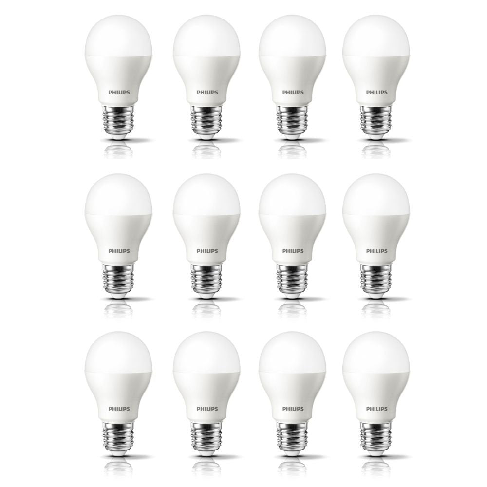Philips Ace Saver Base E27 3-Watt LED Bulb (Pack of 12, Cool Day Light)