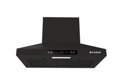Faber Pluto 60 cm 1000 m³/hr Wall Mounted Kitchen Chimney | Baffle Filter | Touch Control | LED Lights | 1 Year Comprehe