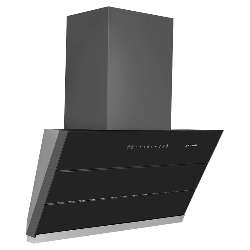 Faber 75 Cm 1350 M3/Hr Autoclean Slant Chimney, Filterless, Lifetime On Motor, 5 Yr Comprehensive Warranty, (Hood Zenith