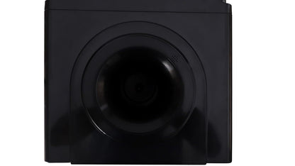 Voltas Spring-R Water Dispenser with Three Temperature Tap and Small Refrigerator (Black Color)