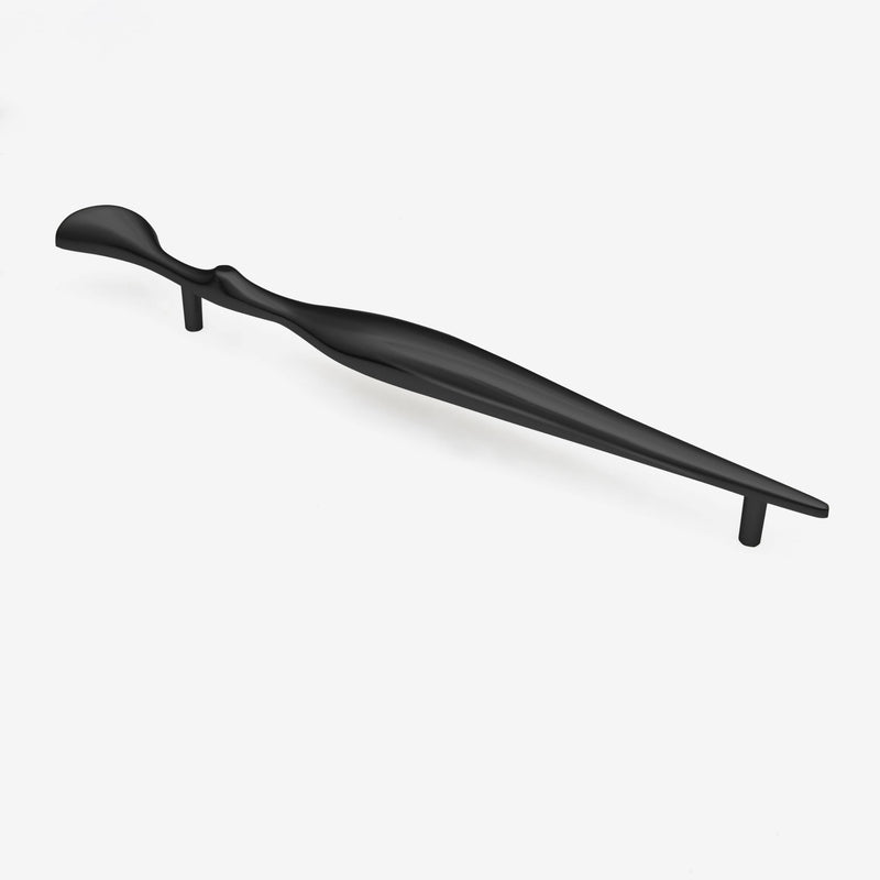 Plantex Cabinet Handle/160mm Handle for Cabinet/Furniture/Door Pull-Push Handle for Home/Office - Pack of 1 (Black)-1