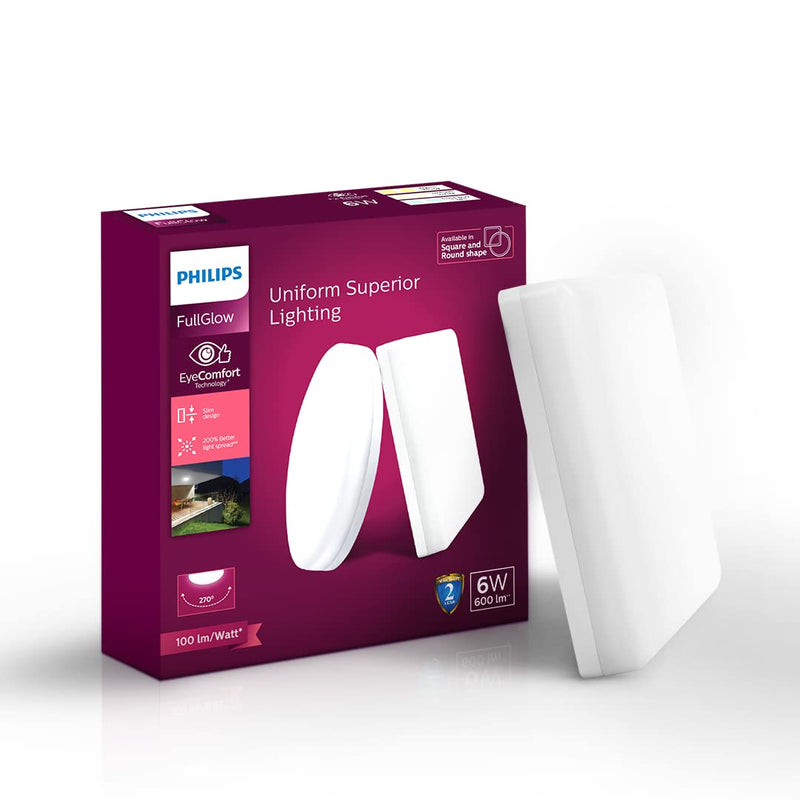 Philips 6-watt Square Surface Full Glow