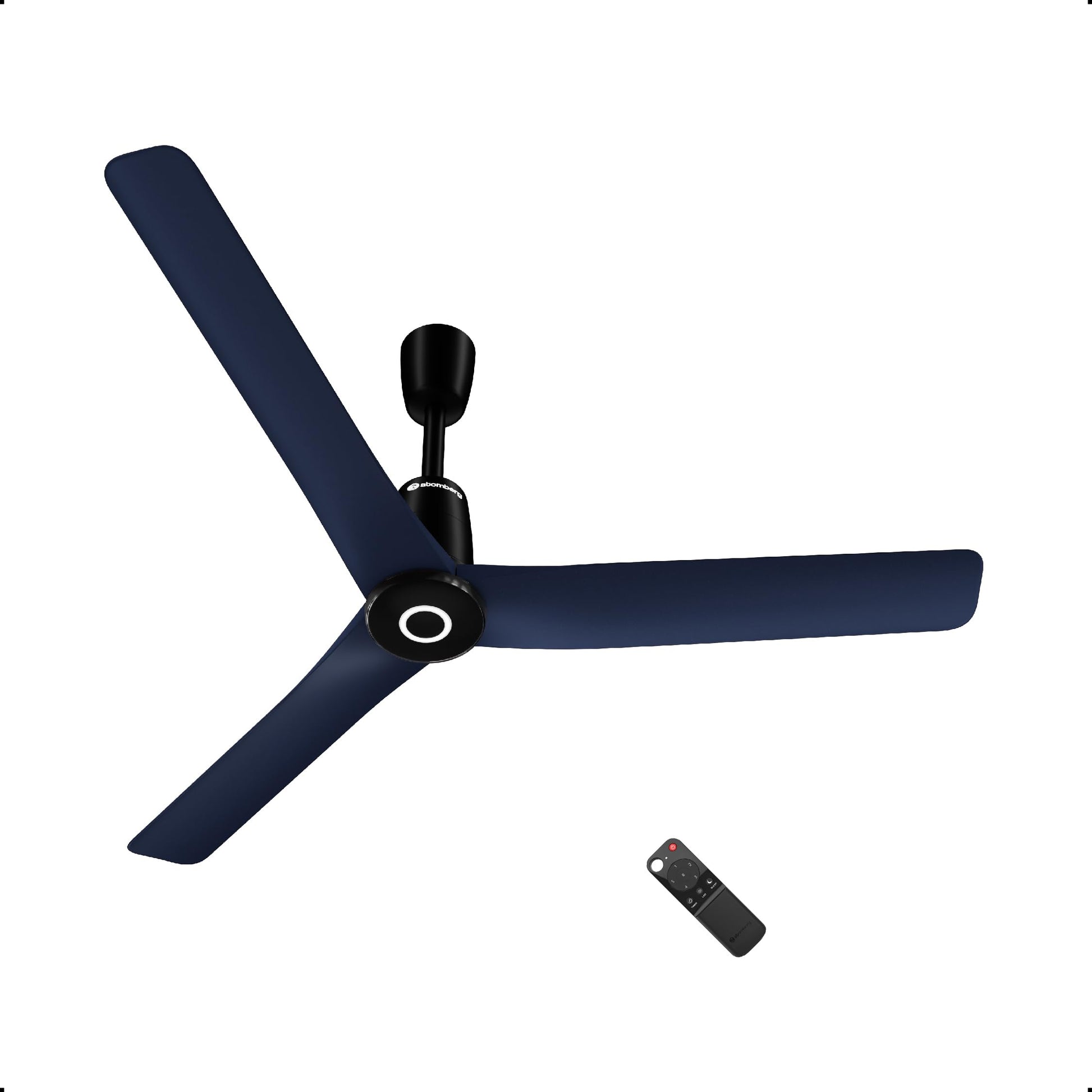 atomberg Aris Contour Smart 1200mm Voice Controlled BLDC Ceiling Fan with Remote |BEE 5 star|Best-in-class Air Flow |Silent Operation| Designer Fan | Free Installation | 5 Year Warranty | Regent Grey