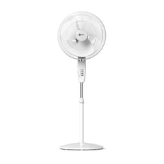Orient Electric 450mm Tornado Pedestal Fan for home | Powerful Motor, High Air Delivery |3-Speed Control, High Speed Stand Fan | Metal Body, Telescopic Arrangement| 2 Years Warranty by Orient | Black