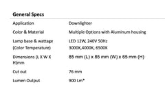 Philips 12W Deco Plus LED COB (Chrome, B0F63KGSZN)