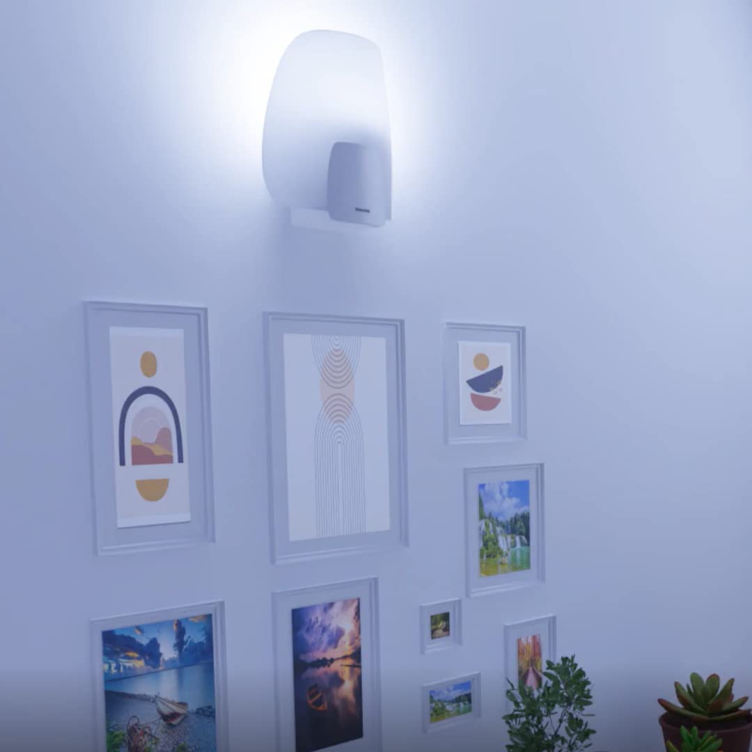 Philips Comet Single Head 10-Watt Smart Wiz Wi-Fi Enabled LED Wall Light/Wall Lamp for Bedroom, Living Room