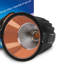 Philips 12W Smart Wi-Fi Dim Deco COB NW Rose Gold