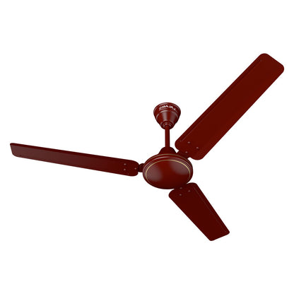 Bajaj Frore Turbo1200 MM (48") 1 Star Rated Ceiling Fans For Home | BEE Star Rated Energy Efficient Ceiling Fan | Rust Free Coating For Long Life | High Air Delivery | 2-Yr Warranty 【Brown】