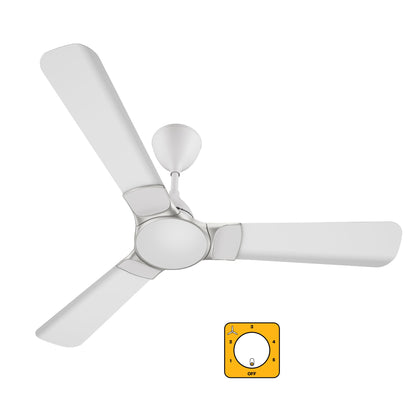 atomberg Erica Nuvo 1200mm BLDC Ceiling Fan with Remote | Award Winning Designer Fan | BEE 5 star | High Air Delivery | Low noise operation | Elegant Trims | 3 Year Warranty | Aegean Blue