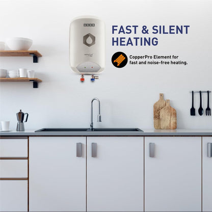 Usha Instafesh Neo 3 Litre Instant Water Heater (White), Wall Mounting