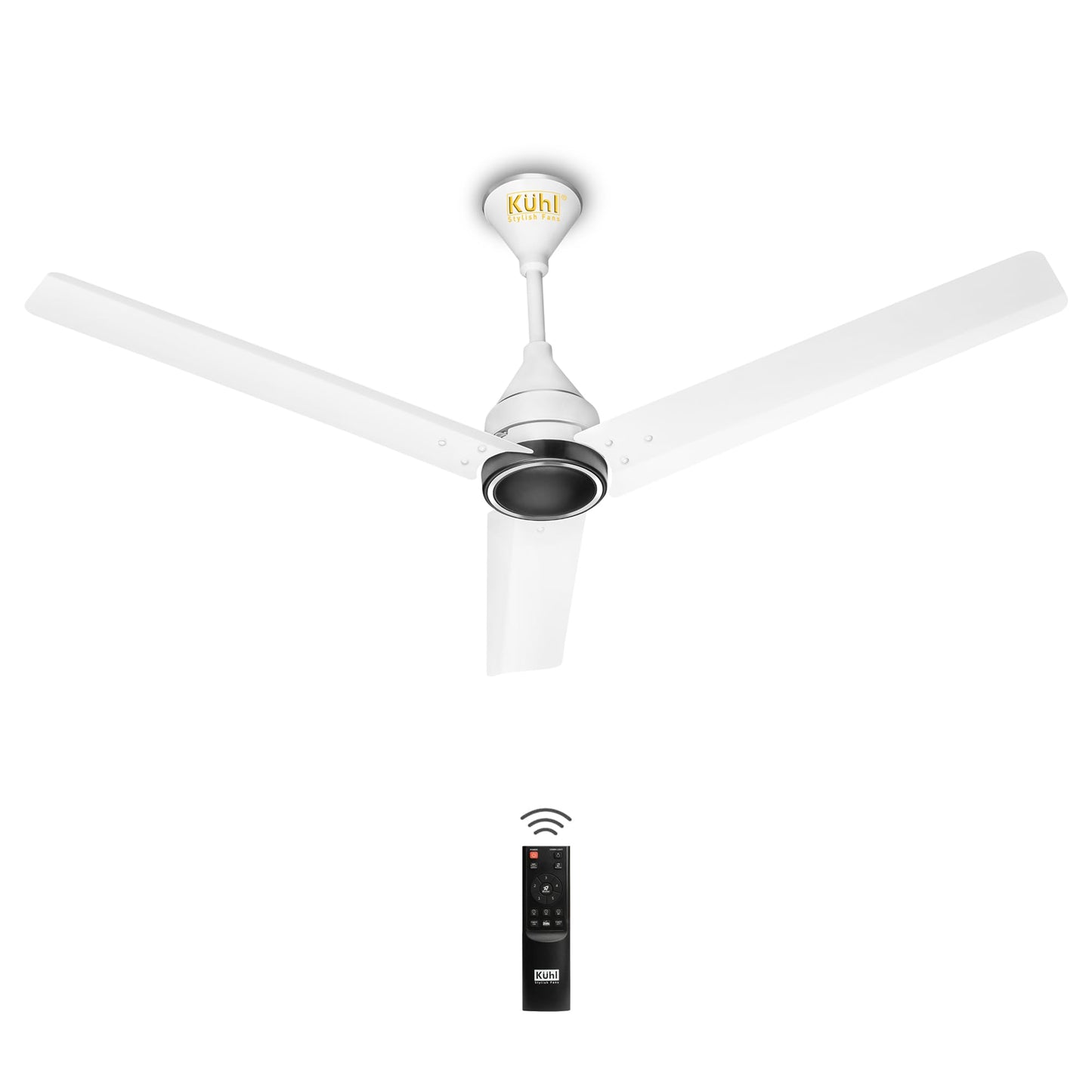 KUHL Arctis A1 1200 mm BLDC 65% Power Saving BLDC Ceiling Fan With Remote | BEE 5 Star Rated & ISI Marked | High Air Flow | 5 Year Warranty on Motor | Espresso Brown