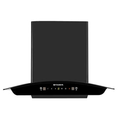 Faber Crest Pro 60cm 1350 m3/hr Filterless Autoclean Chimney | Touch & Gesture Control | Curved Shaped | Wall Mounted|8Y