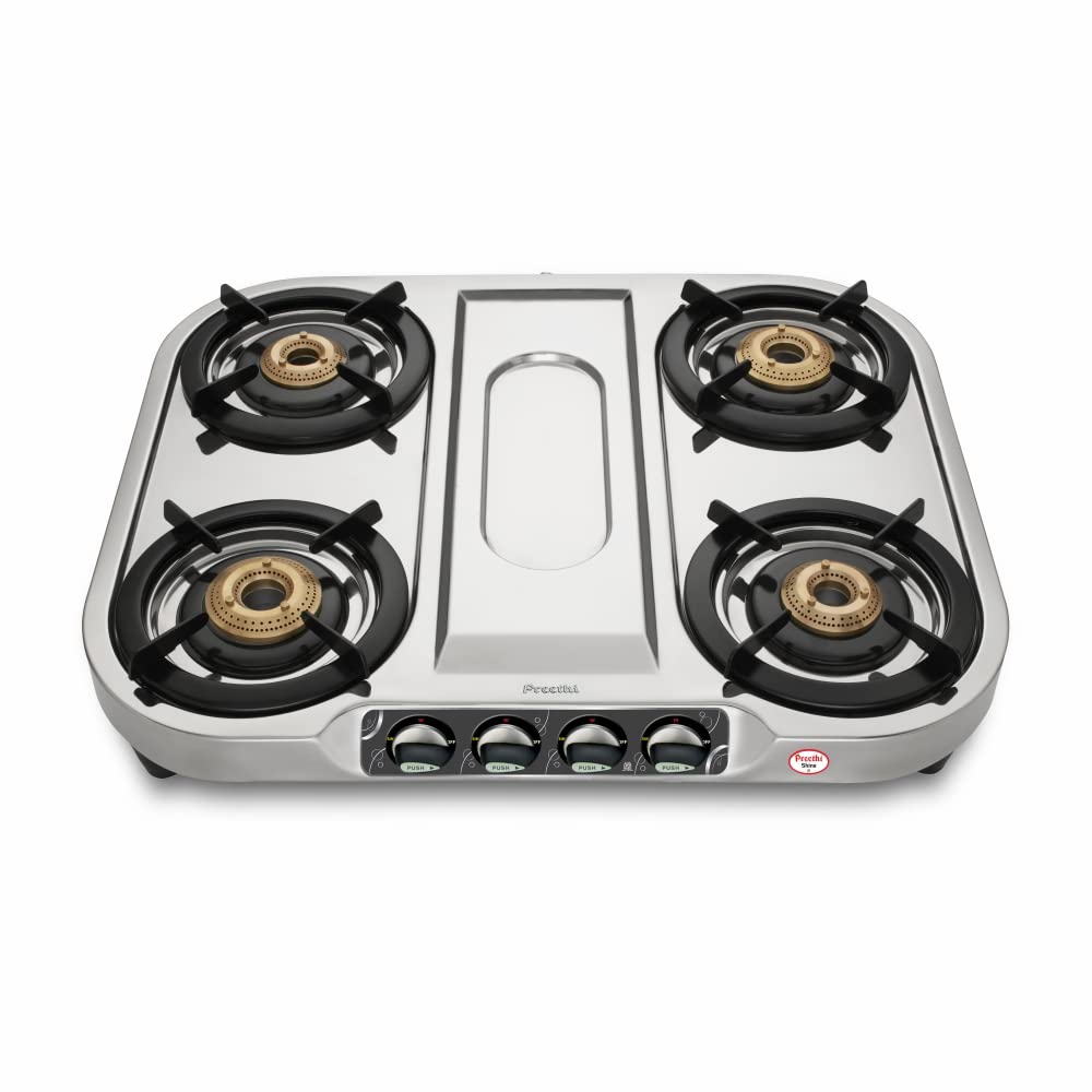 Preethi Glory Plus 3 Burner Gas stove
