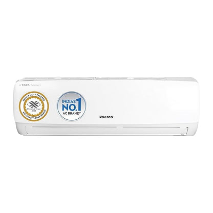 Voltas 1.5 Ton 3 Star, Fixed Speed Split AC (Copper, LED Display, Anti-dust Filter, 183 Vectra Elegant, White)