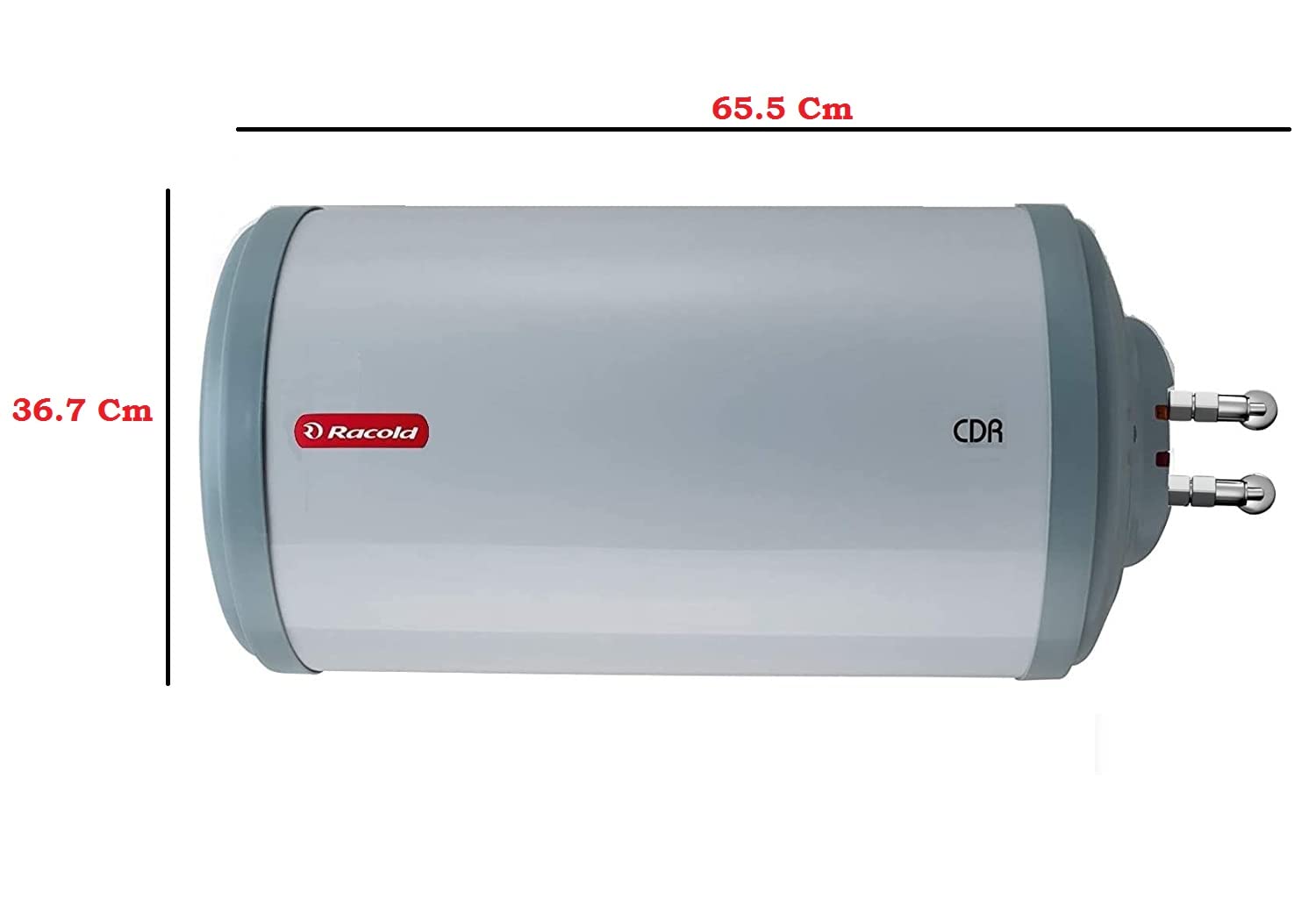 Racold Cdr Dlx 35Lt Horizontal (Right, Wall, White)