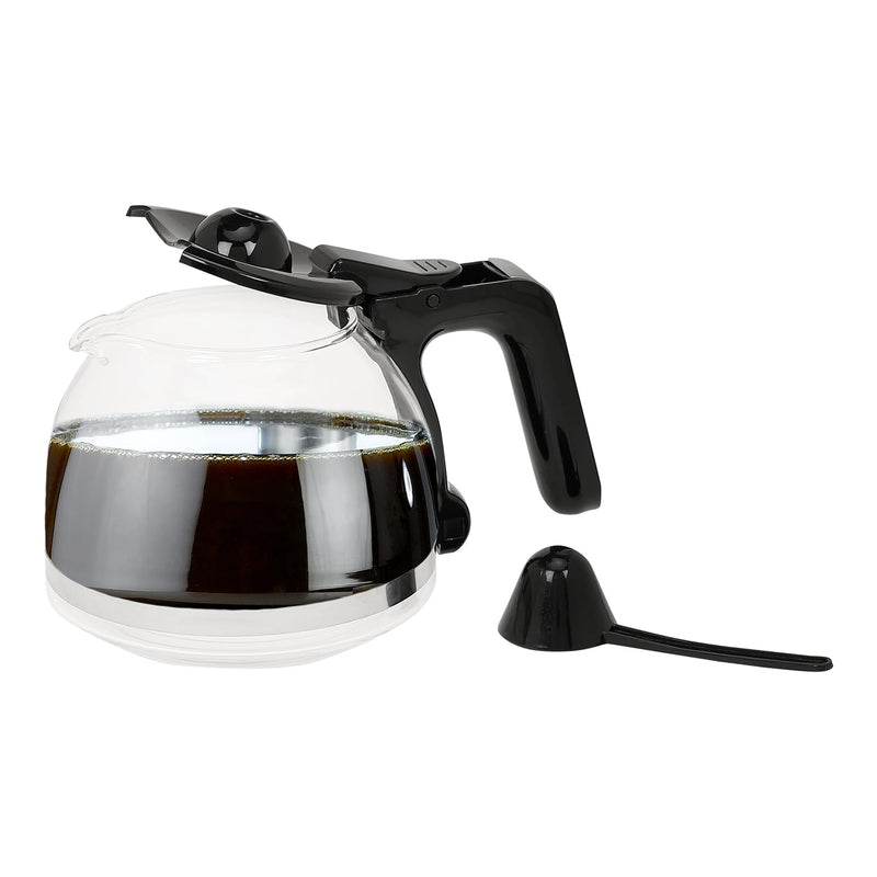 Faber Drip Coffee Machine FCM 0.6L SS BK 800W|| 4 Big Cups||Warming Plate- Keeps Coffee Warm for 30 mins||Removable Filt