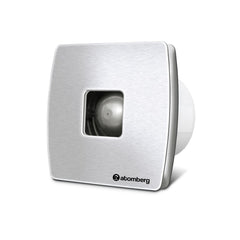 atomberg Studio+ Exhaust Fan 150mm (6 Inches) | BLDC Motor | 6.8W| Low Noise | 2000 RPM| Ideal for Bathroom& Kitchen | Easy to Clean | Installation-Round Cut (153mm) | 2 Year Warranty (Brushed Steel)