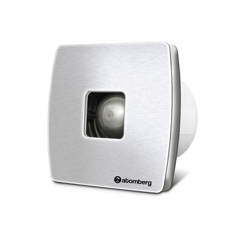 atomberg Studio+ Exhaust 6 Inches | Suitable for Bathroom, Kitchen | BLDC Motor | Easy to Clean | 2 Year Warranty (Gloss Black)