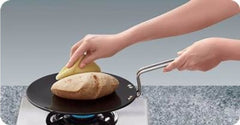 Hawkins Futura Hard Anodised Roti Tava 26cm, 4.88mm Thick Induction Compatible