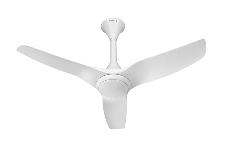 Sujata Serene Air BLDC 1200 mm Ceiling Fan with RF Remote | 5 Star (White)-1