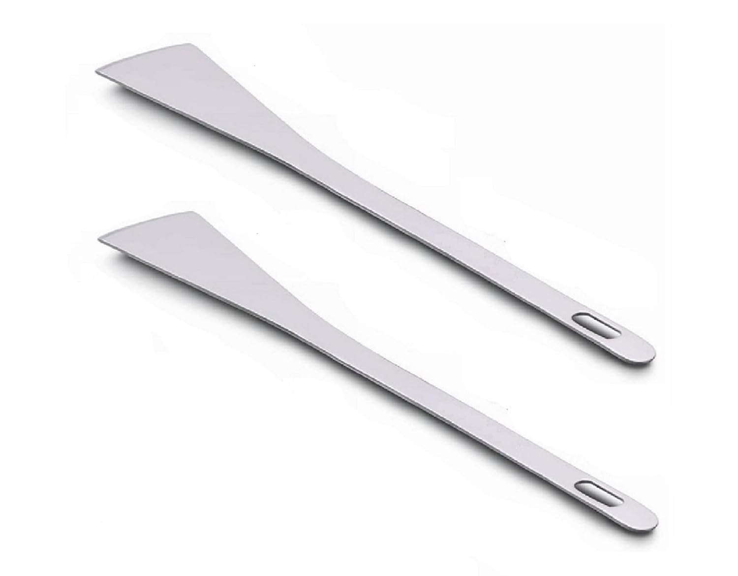 Dynore Stainless Steel Andhra Palta/Turners for Dosa/Uttapam/Roti/Paratha Size-31 Cm- (Pack of 2)