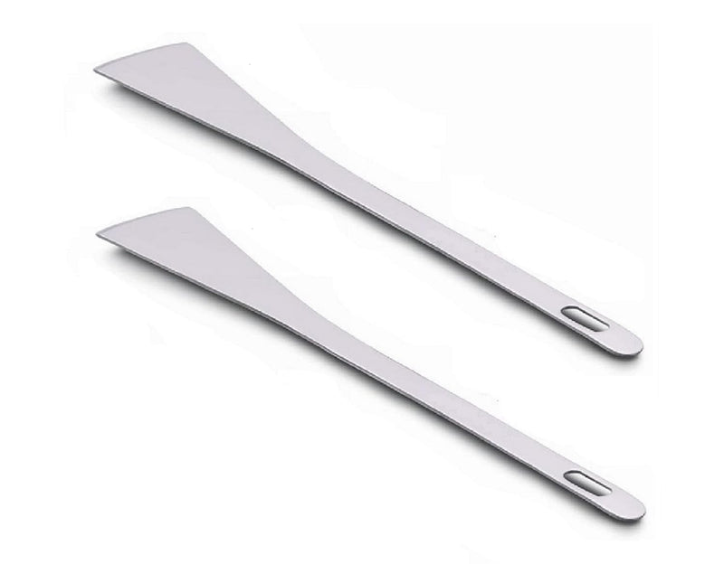 Dynore Stainless Steel Andhra Palta/Turners for Dosa/Uttapam/Roti/Paratha Size-31 Cm- (Pack of 2)