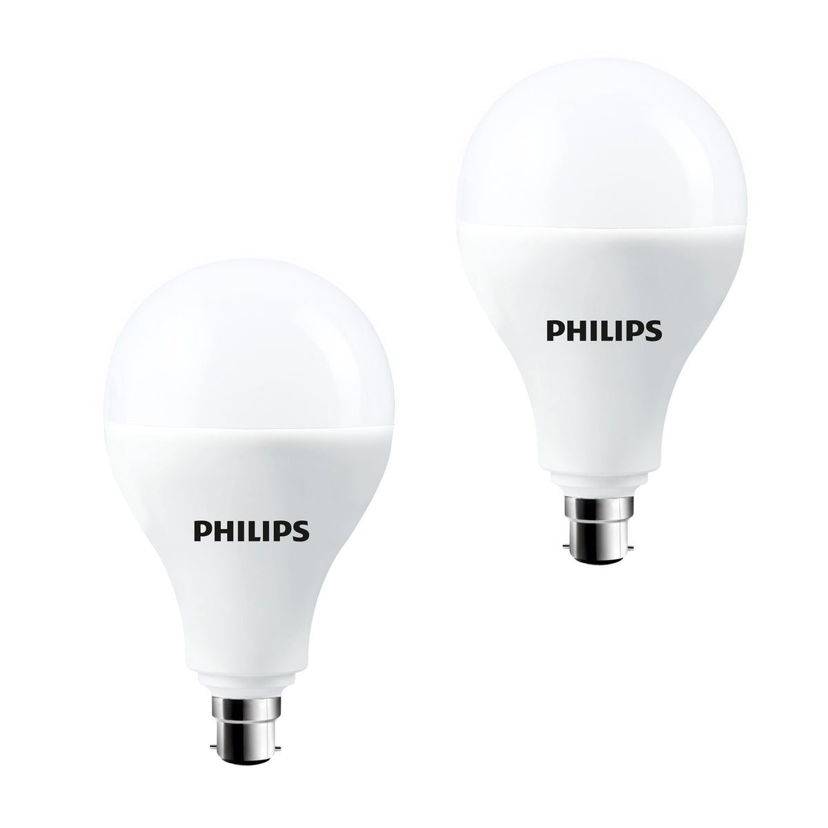 Philips Stellar Bright Base B22 40-Watt LED Bulb (Pack of 2, Cool Day Light)