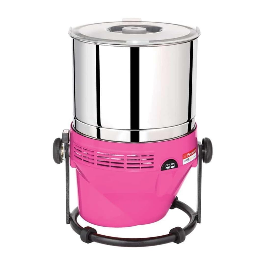 Premier Lifestyle टिल्टिंग वेट ग्राइंडर PG502 2 LTR 230 V | पिंक (गुलाबी) | इनोवेटिव टिल्टिंग डिज़ाइन, शक्तिशाली 200W मोटर, स्टाइलिश फिनिश, ग्राइंडिंग बैटर्स, पेस्ट और मसालों के लिए आदर्श | 5 साल की