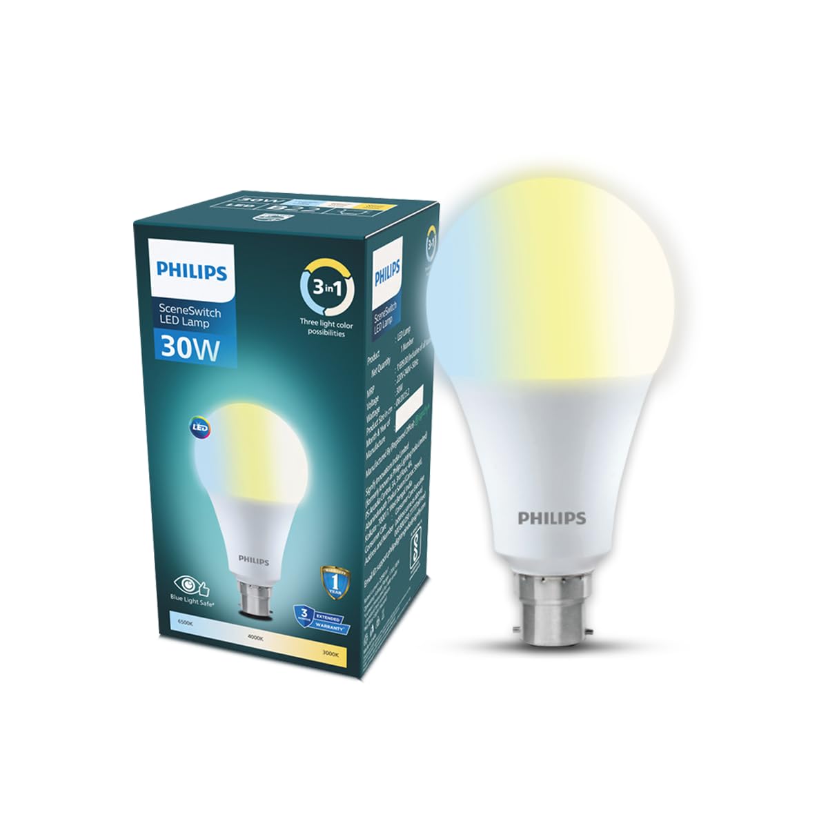 Philips SceneSwitch 30W LED Bulb