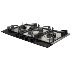 Faber 4 Burner 90Cm PNG Hybrid HOB|Auto Ignition|Flame Failure Device|2 5Kw Brass Burner|Free Installation|2yr comprehen