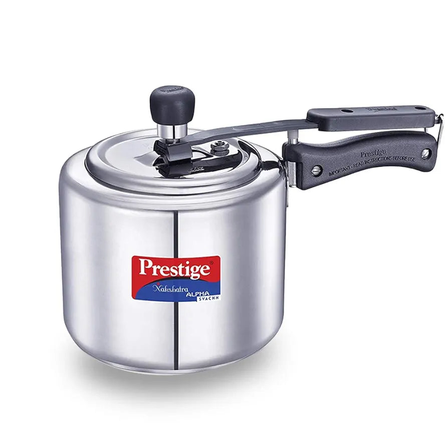 Prestige Svachh, 20245, 3 L, Nakshatra Alpha Straight Wall, With Deep Lid For Spillage Control , 600 milliliters
