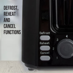 Havells Crisp Plus Pop-Up Toaster | 2 Slices | 750 Watts | 7 Heat Settings | Reheat,Defrost & Cancel Functions | Auto Bread Centering | Cool Touch | Crumb Tray for Easy Cleaning | 2Yr Warranty | Black
