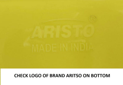 ARISTO Plastic Swing Garbage Waste Dustbin Trash Bucket 60 Liters Yellow Color Can Be Used For Garbage Waste Management (Wet&Dry)