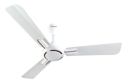 Havells 1200mm Ambrose ES Ceiling Fan | Premium Finish, Deco. Fan, Elegant Looks, High Air Delivery, Energy Saving, 100% Pure Copper Motor | 2 Year Warranty by Brand | (Pack of 2, Nickel Pearl Brown)