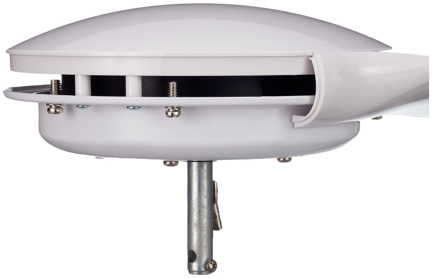 USHA Heleous 1220mm Premium BLDC Ceiling Fan with Rust Free ABS Blades and RF Remote (White)