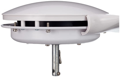 USHA Heleous 1220mm Premium BLDC Ceiling Fan with Rust Free ABS Blades and RF Remote (White)