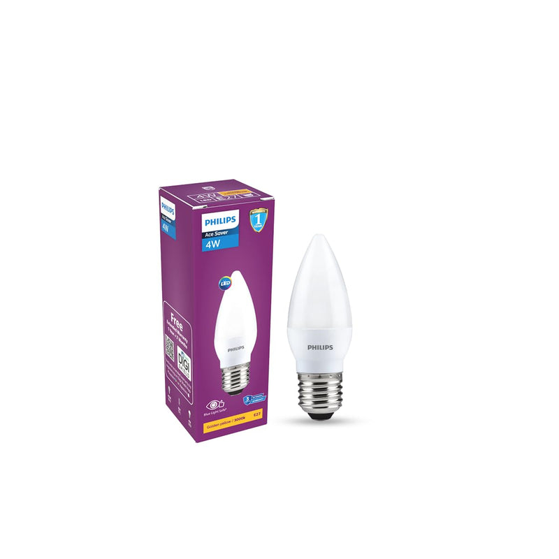 Philips 4W LED Frosted Candle Bulb