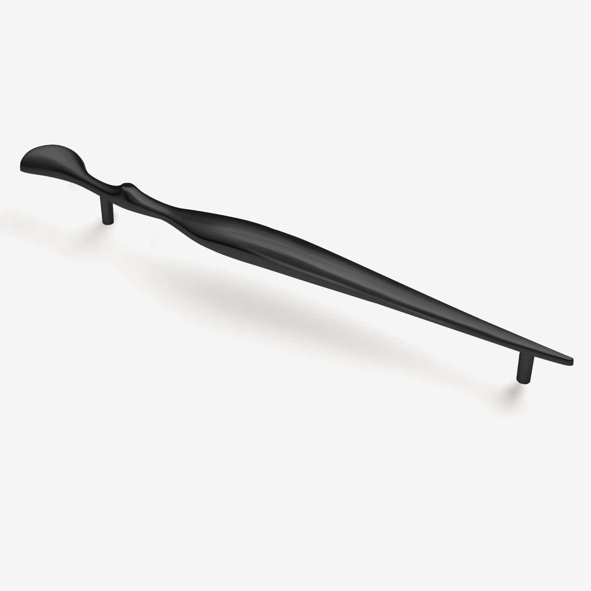 Plantex Cabinet Handle/224mm Handle for Cabinet/Furniture/Door Pull-Push Handle for Home/Office - Pack of 1 (Black) (Model APS-DTC-9136)