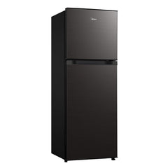 Midea 233L 2 Star Convertible 9-In-1 Inverter Compressor Frost Free Double Door Refrigerator with Multi Air Flow, Smart⁺ Cooling (MDRT359FGI28IN, Active C Fresh Deodorizer, Jazz Black, New 2026)