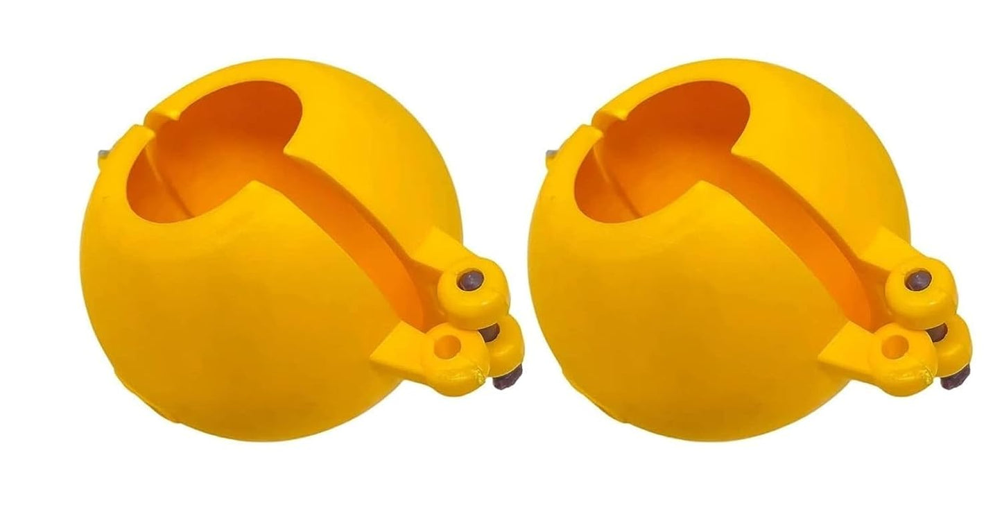 Dynore Plastic Small Laddu Making Mould, Laddu Maker,Mithai Maker Mould Sancha for Ganpati,Diwali, Janmashtmi and Other Festival for Indian Mithai-2 pc