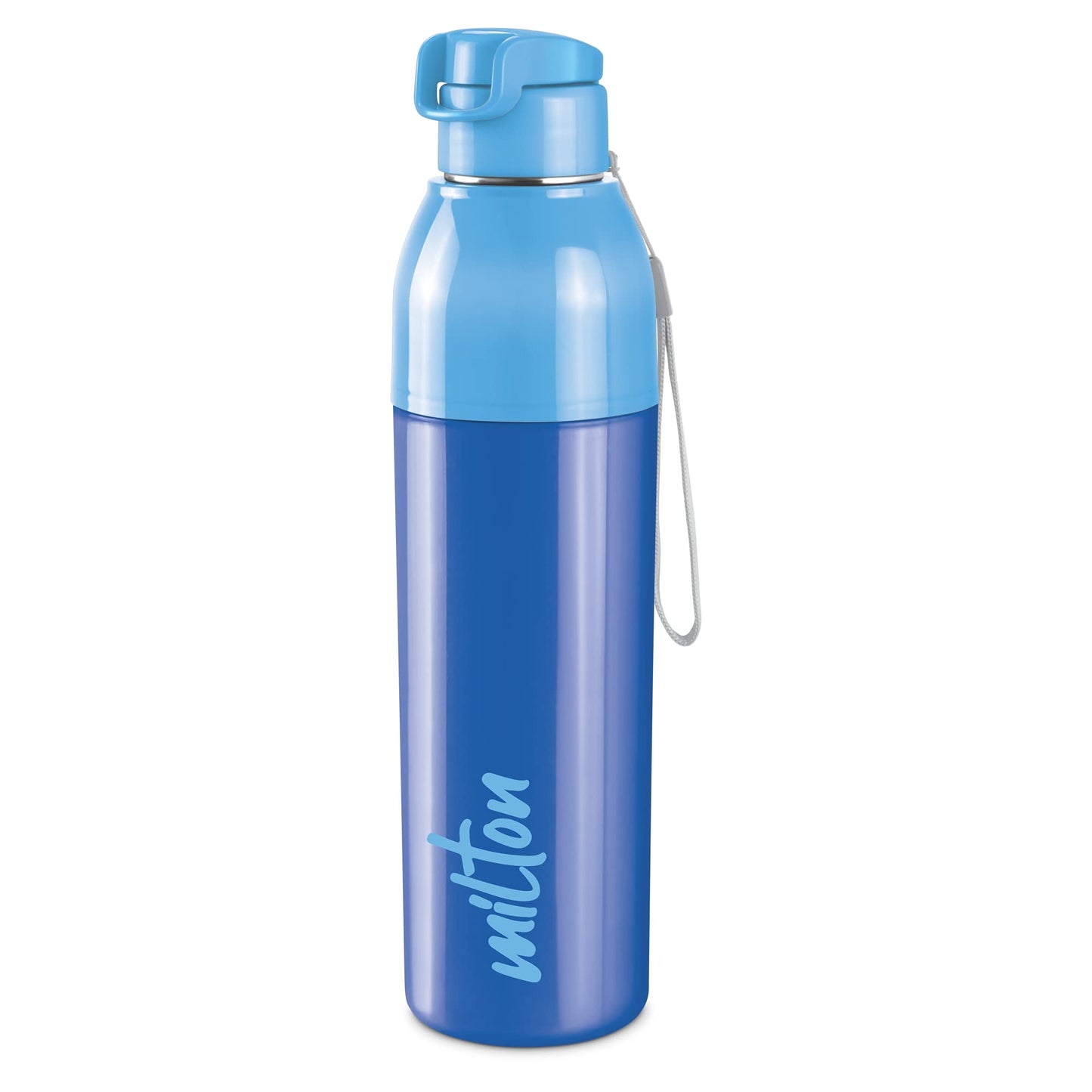 Milton Water Bottle Steel Convey 900 PU Insulated, Inner Stainless Steel Hot & Cold Bottle, 630 ml, Leak Proof, BPA Free, Ideal for Home, Office, Gym, Travelling, Black