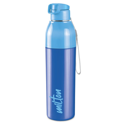 Milton Water Bottle Steel Convey 900 PU Insulated, Inner Stainless Steel Hot & Cold Bottle, 630 ml, Leak Proof, BPA Free, Ideal for Home, Office, Gym, Travelling, Black