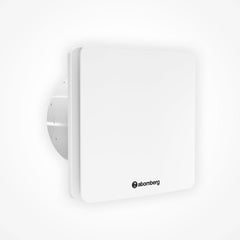 atomberg Studio Exhaust Fan 150mm (6 Inches) | BLDC Motor | 6.8W| Low Noise | 2000 RPM| Ideal for Bathroom,Kitchen | Easy to Clean | Installation-Round Cut (153mm) | 2 Years Warranty | (Gloss White)
