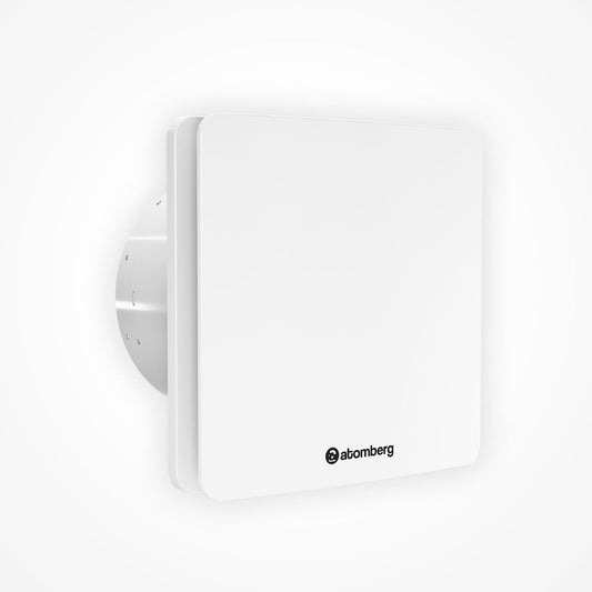 atomberg Studio Exhaust Fan 150mm (6 Inches) | BLDC Motor | 6.8W| Low Noise | 2000 RPM| Ideal for Bathroom,Kitchen | Easy to Clean | Installation-Round Cut (153mm) | 2 Years Warranty | (Gloss White)