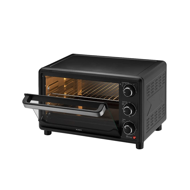 Kaff MFOT25 Electric Oven Toaster Grill (OTG) for Kitchen 25 Litre, 1500W with Convection Mode, Stainless Steel Finish S