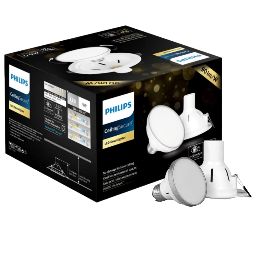 Philips 4W CeilingSecure Pro Downlighter (Warm White, Round)