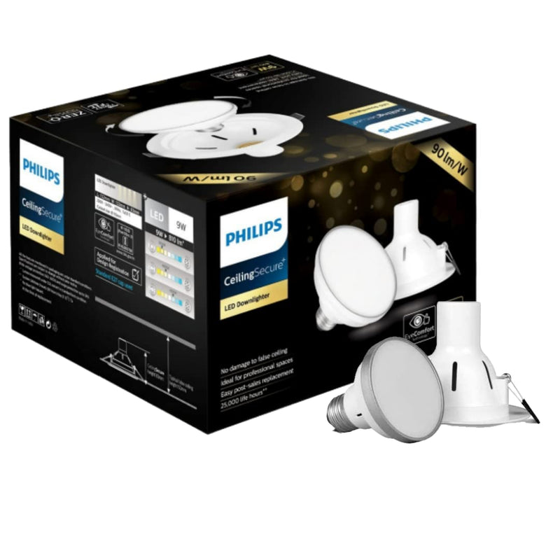 Philips 4W CeilingSecure Pro Downlighter (Warm White, Round)