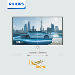 Philips 24E1N1100AW 24" Full HD Monitor, 100Hz Refresh Rate, IPS Panel for Vivid Colors, 1ms Response Time