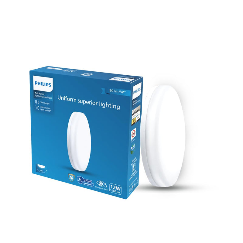 Philips 12W Round AstraGlow Surface LED Light